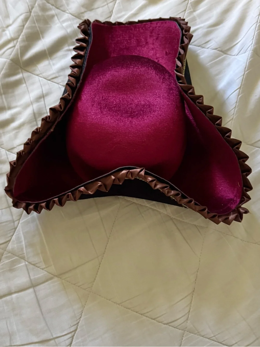 Pirate Tricorn Hat - Picture 7 of 9